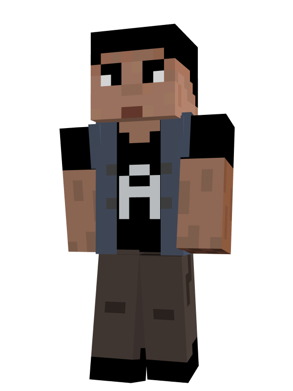 Minecraft person